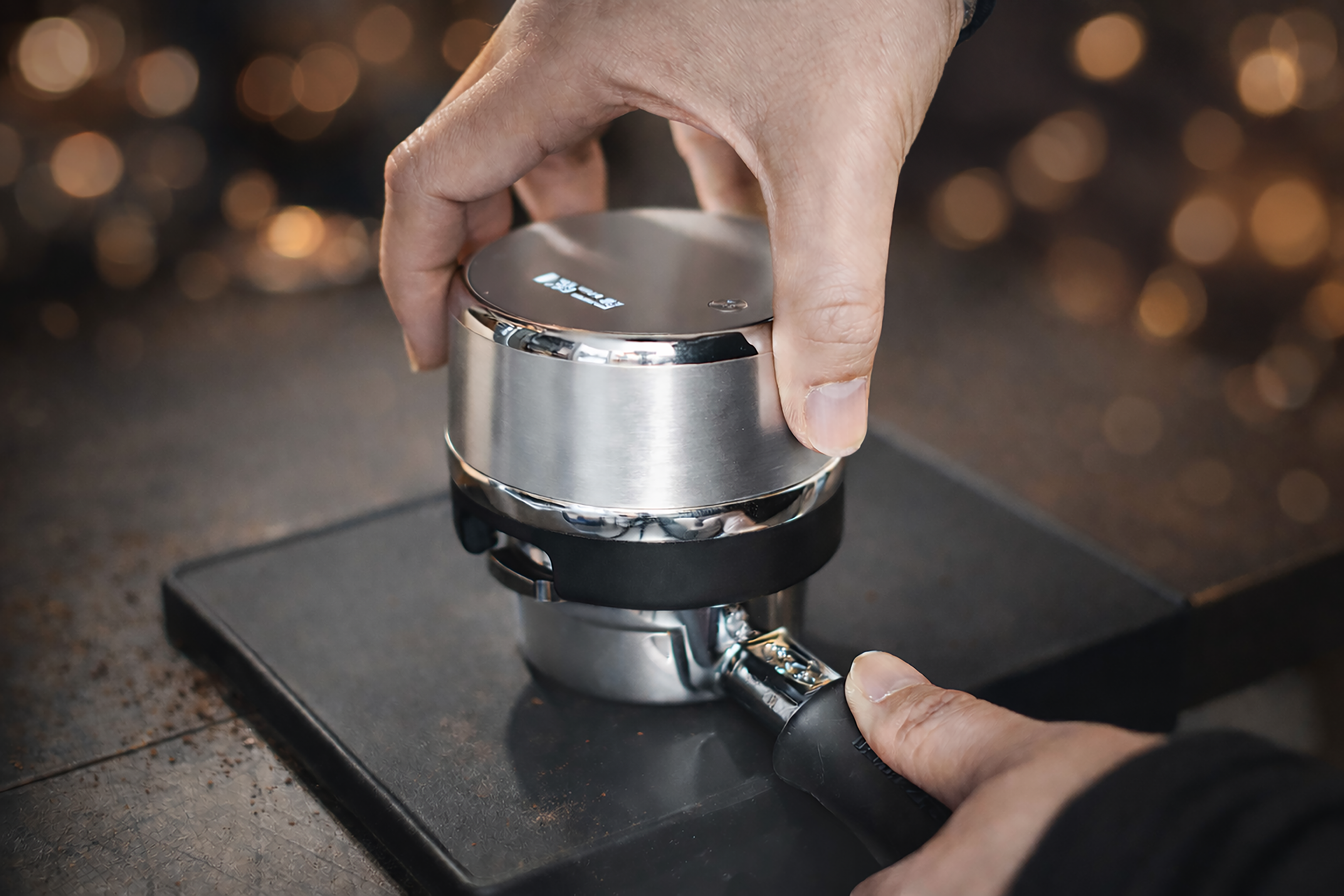 Shop Automatic Espresso Tamper | Boston Electronic Coffee Tamper