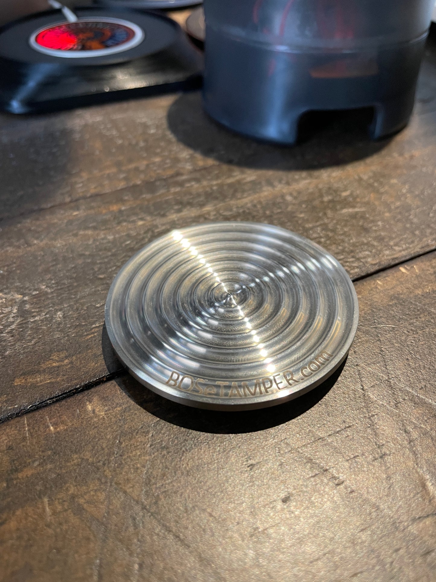 Flat, Convex, Ripple and Wavy Stainless Steel Tamper 58.5mm (Spare part)