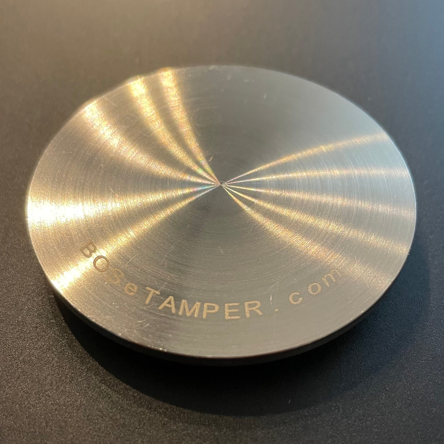 Flat, Convex, Ripple and Wavy Stainless Steel Tamper 58.5mm (Spare part)